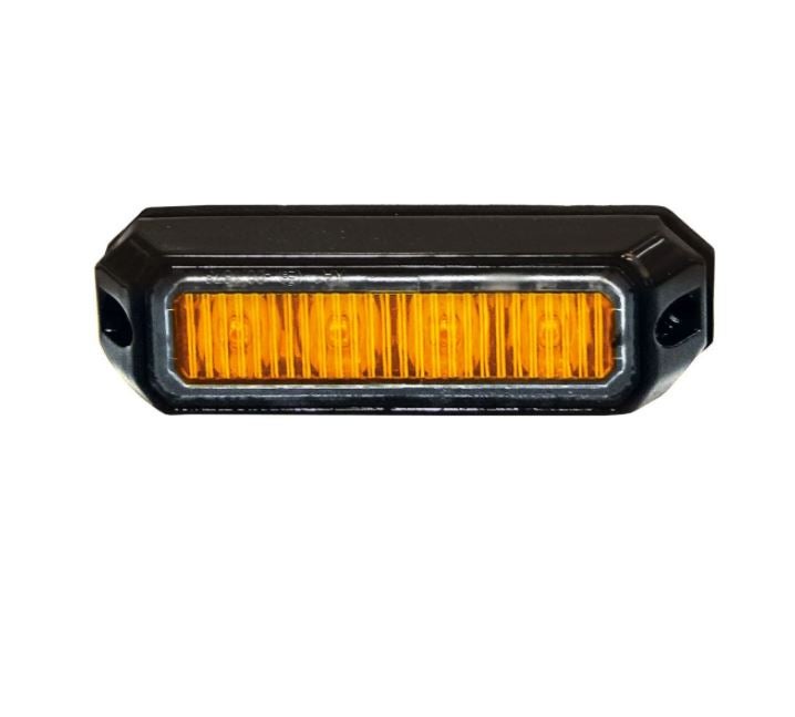Vilkkuvalo 4x3w LED Suojattu Kaapeli