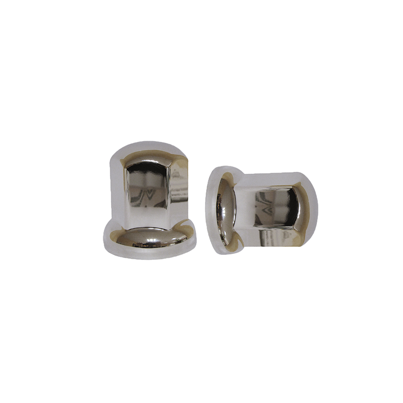 Pyöränmutterin suojakupu 33 mm Kromattua muovia, Alumiinivanteelle, Korkeus 55 mm