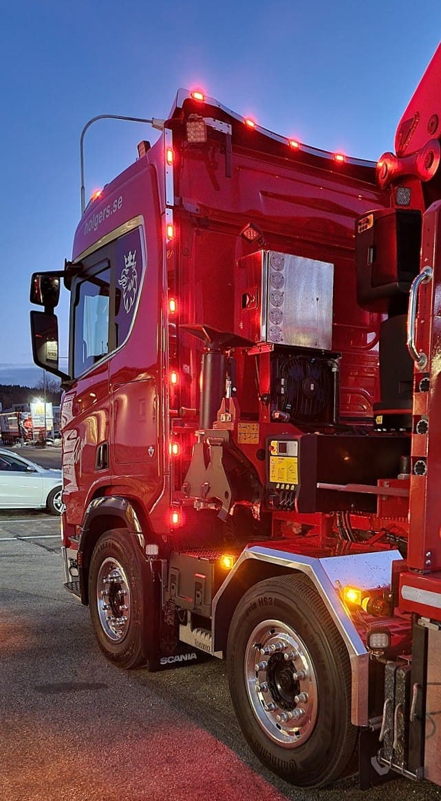 Pgtech Sivuspoilerin äärivalot Scania Nextgen R Normal