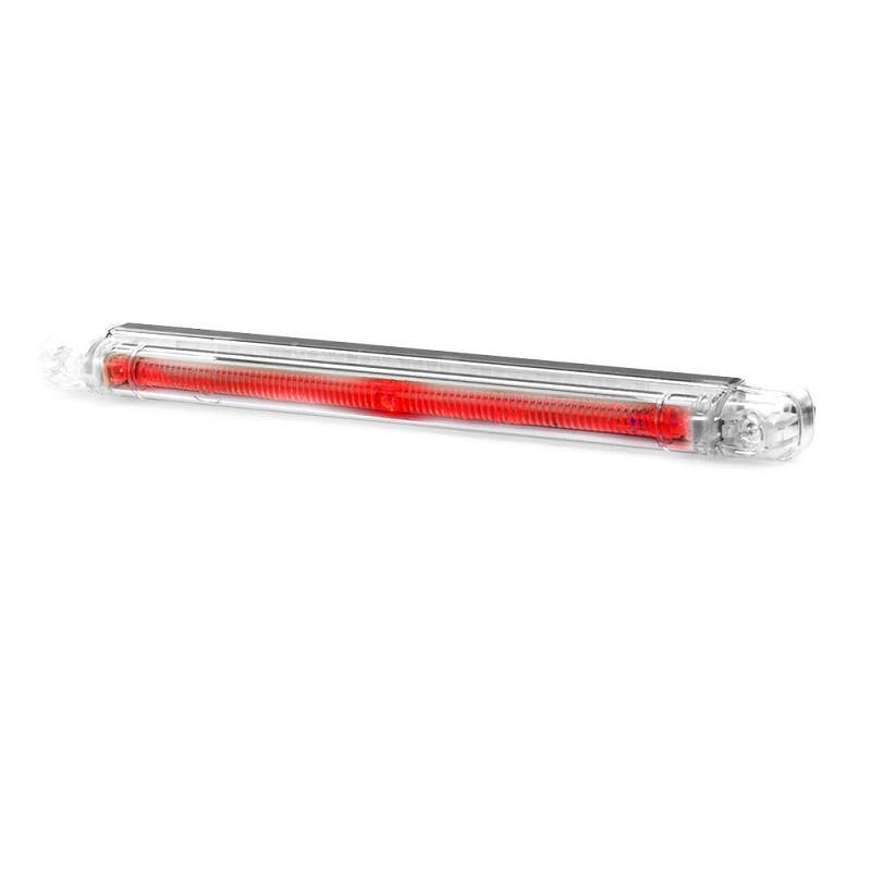 Äärivalo Punainen Kuituoptiikka LED Kirkas Linssi