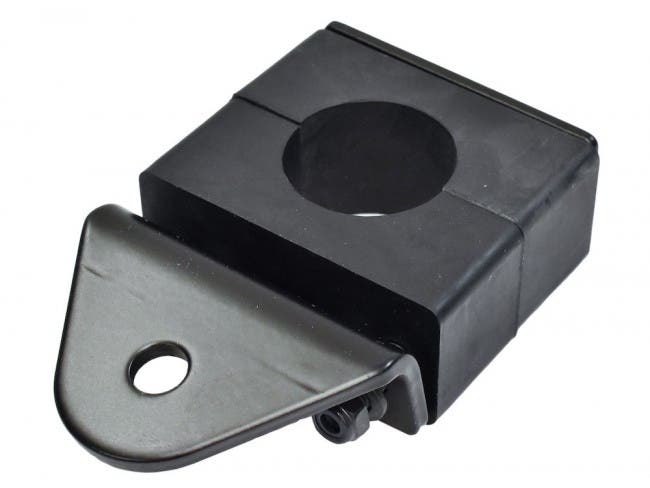 Yksikiinnikkeinen kannatin 25 mm