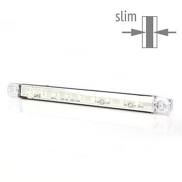 Äärivalo Slim Valkoinen LED 10 m Kaapeli