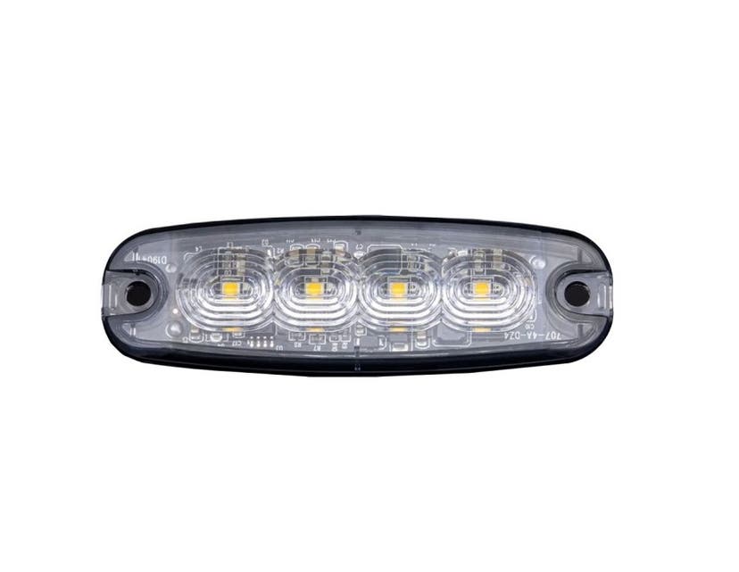 Cruise Light Vilkkuvalo Oranssi 4 kpl LED Kirkas Linssi
