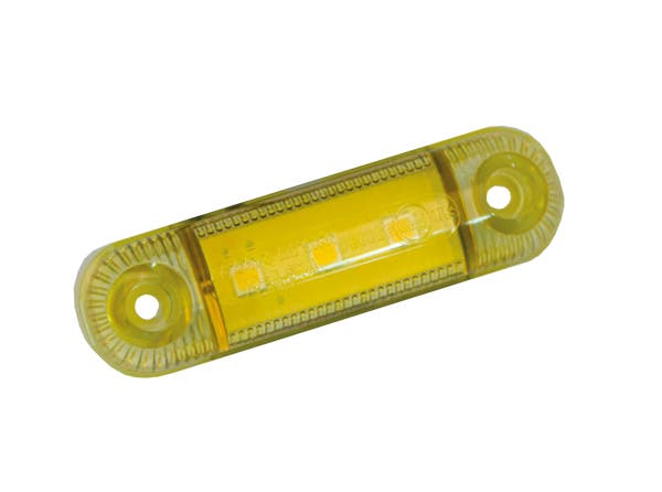Äärivalo Keltainen LED Keltainen Linssi