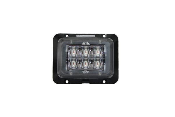 Vilkkuvalo Suorakulmainen 6 kpl Oranssi LED Kirkas Linssi