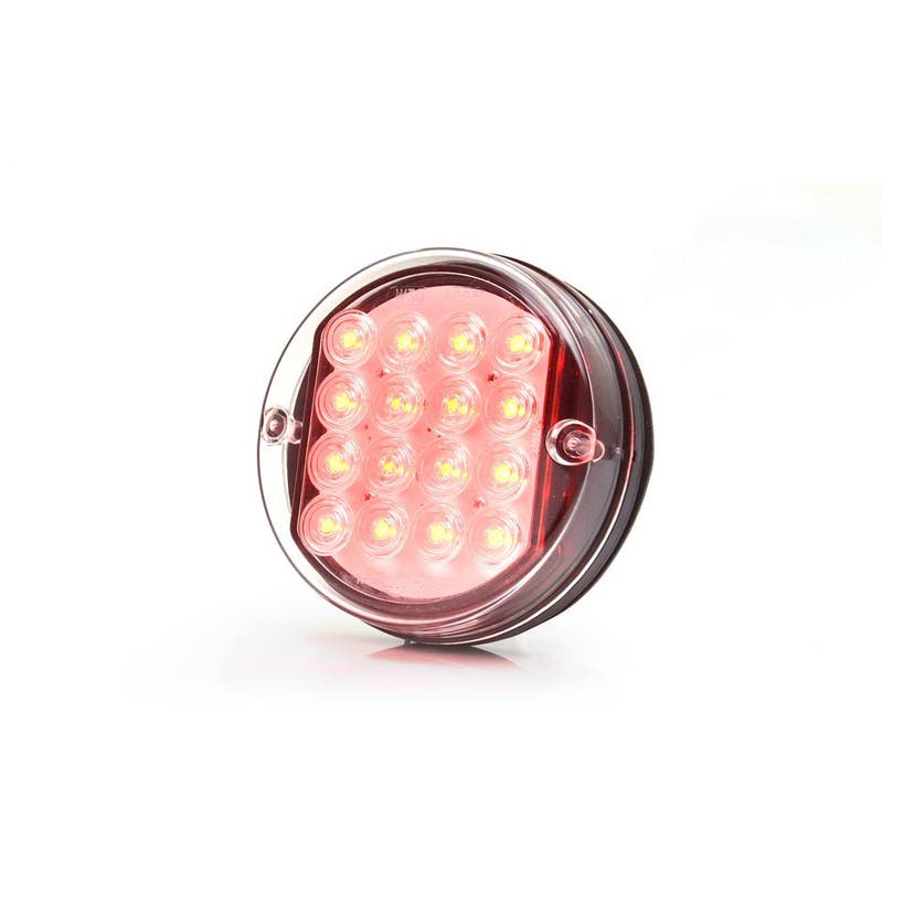 Takavalo / Jarruvalo Pyöreä LED 24V 115 mm