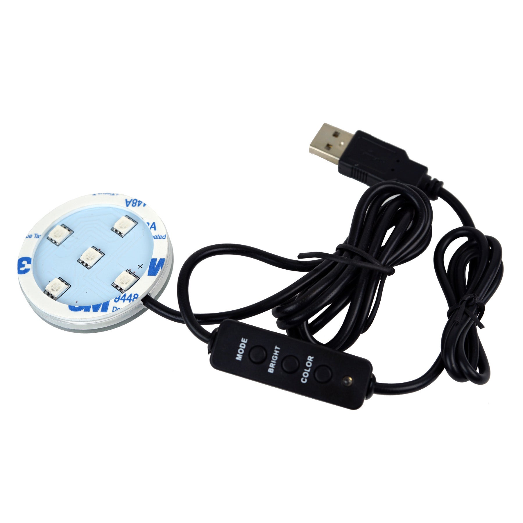 Valoalusta Poppylle LED RGB 7 väriä, 12-24V DC