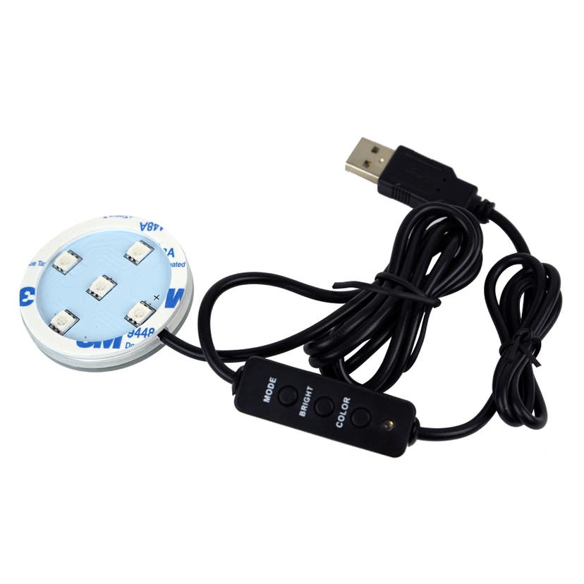 Valoalusta Poppylle LED RGB 7 väriä, 12-24V DC