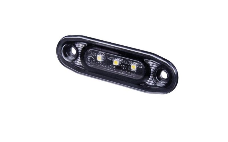 Dark Knight Ultra Slim Sivuäärivalo Oranssi LED