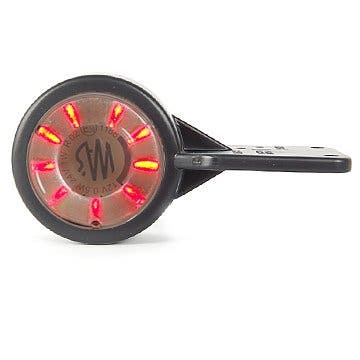 Äärivalo Valkoinen / Punainen LED Kumikehys