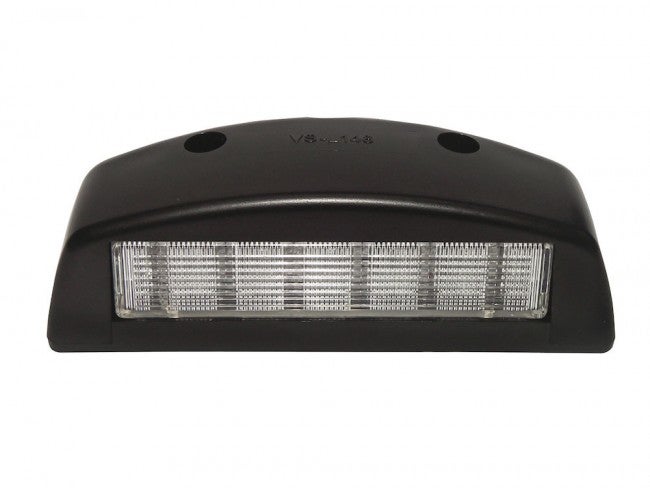 Rekisterikilpivalo LED musta 10-30V