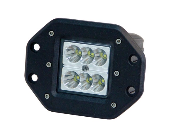 Työvalo 18W LED upotettava