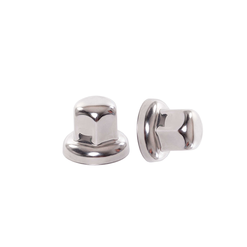 Pyöränmutterin suojakupu 32 mm ruostumattomasta teräksestä alumiinivanteelle, korkeus 45 mm
