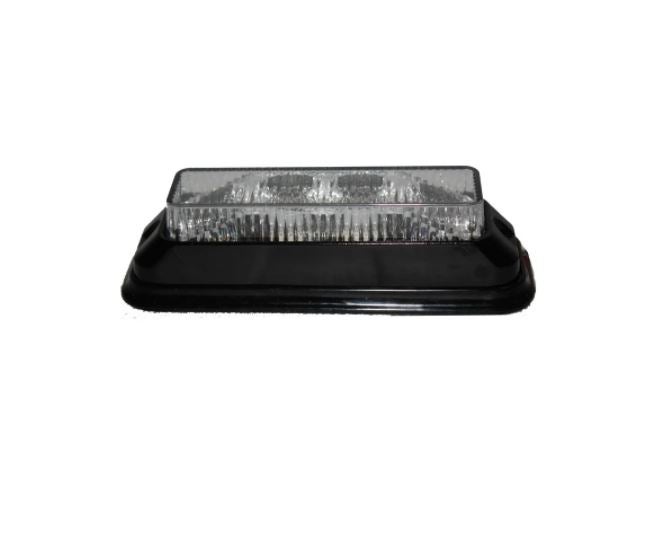 Vilkkuvalo 4x3w LED Kirkas Lasi