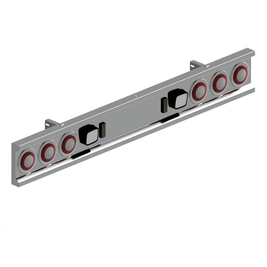 Pgtech Ohjaamon valopalkki 3+3 Jokon/IZELED 