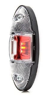 Äärivalo Valkoinen / Punainen LED