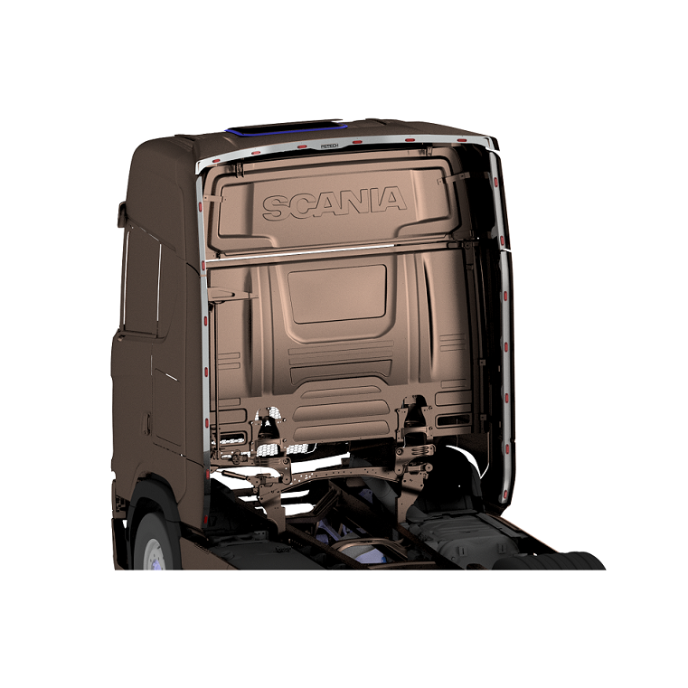 Pgtech Sivuspoilerin äärivalot Scania Nextgen S Highline