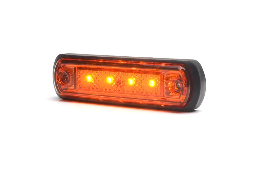 Sivuäärivalo Slim Oranssi LED