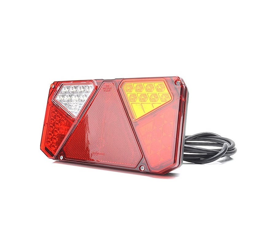 Takavalo/Jarruvalo/Peruutusvalo/Sumuvalo/Vilkku LED Oikea 12-24V