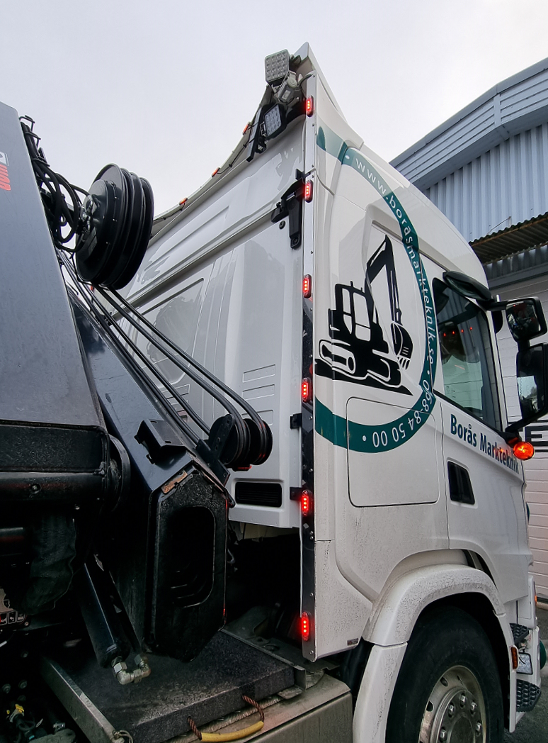 Pgtech Sivuspoilerin äärivalot Scania Nextgen G Normal