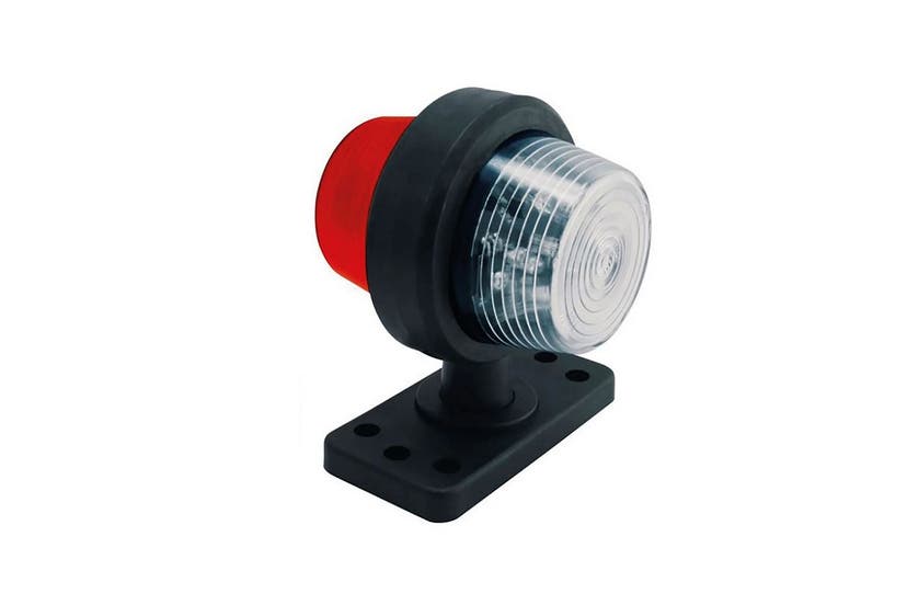 Gylle Äärivalo Punainen/Valkoinen 110 mm lyhyellä kumivarrella